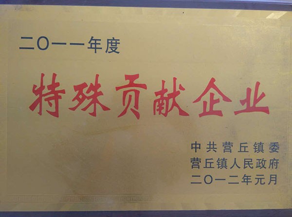 資質(zhì)榮譽